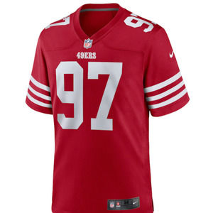 New Nick Bosa San Francisco 49ers Nike Player Game Jersey - Scarlet Size L